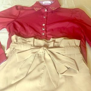 Perfect Fit 🤎 Modern Shirt & High Waist Pants